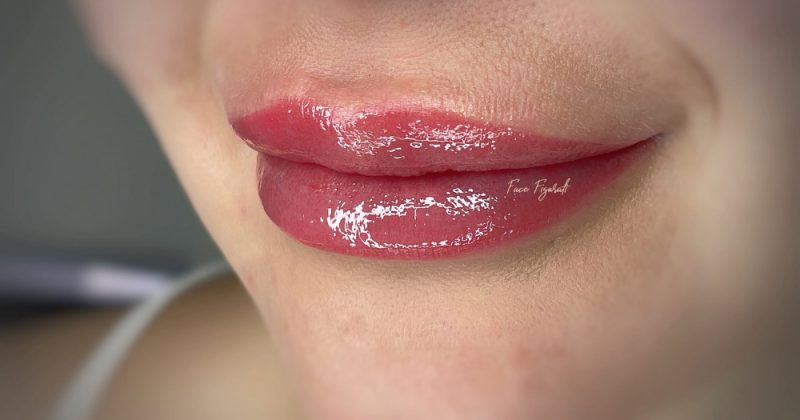 Lip Tattooing With Face Figurati